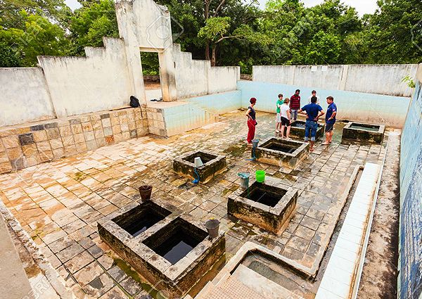 Kanniya hot water spring